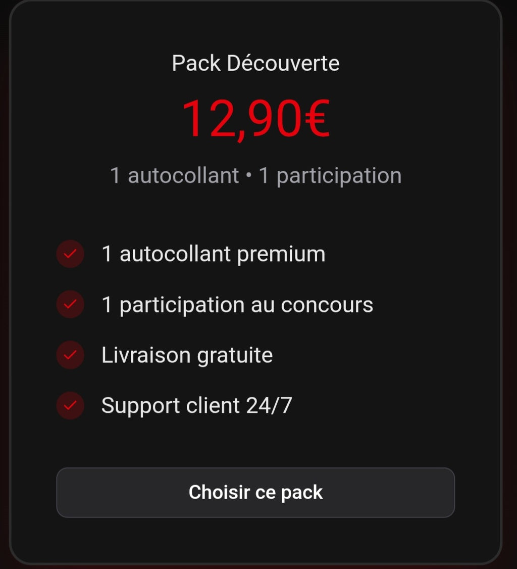 Pack Découverte