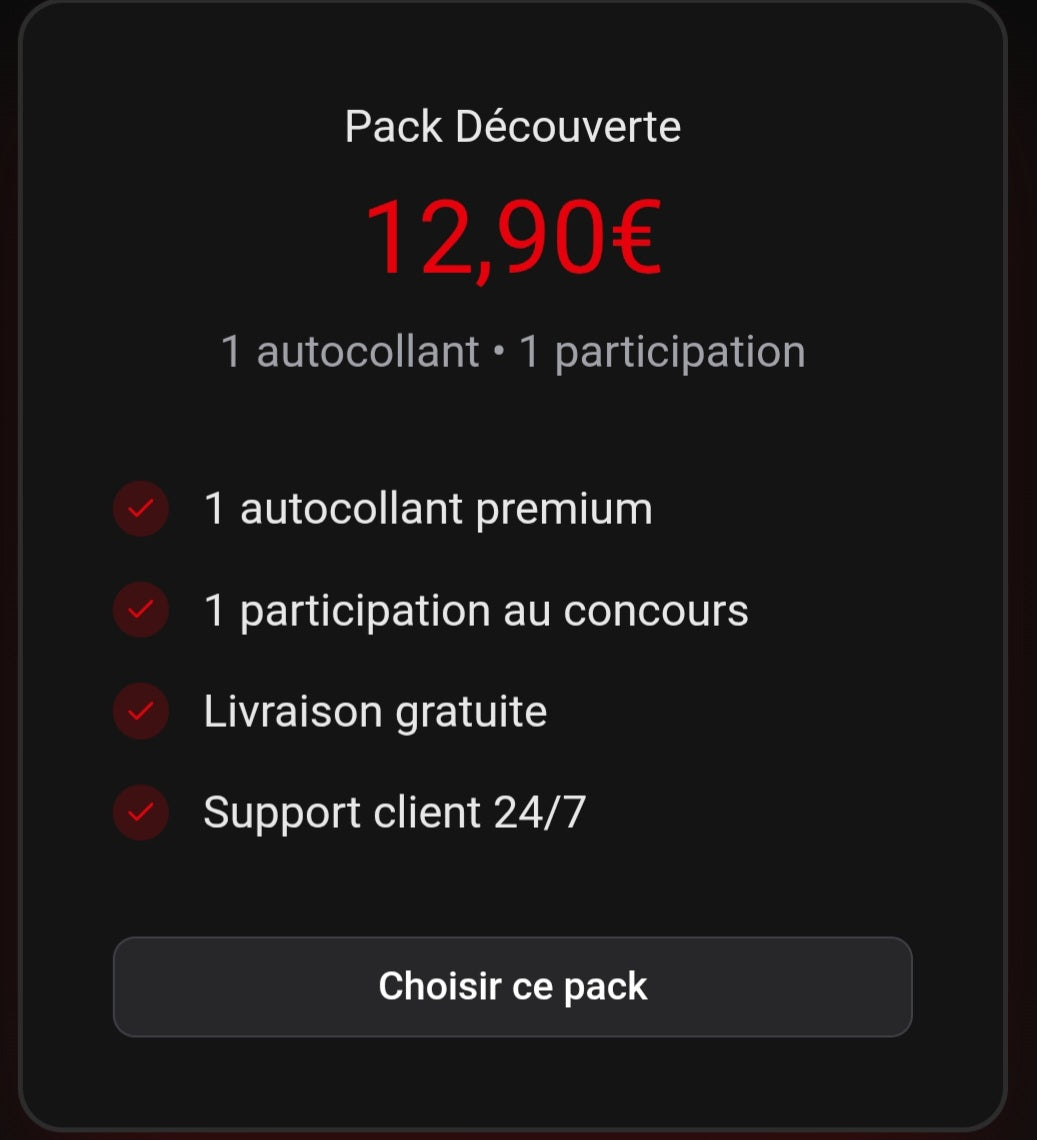 Pack Découverte