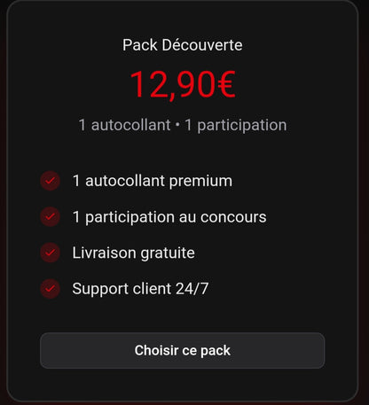 Pack Découverte
